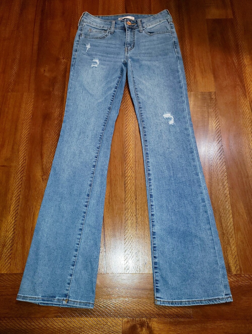 SO Low Rise Boot Cut Jeans